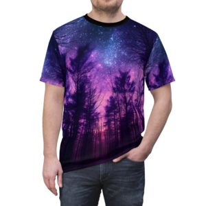 Blue Magenta Big Thicket All-Over-Print Tee