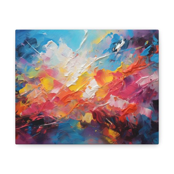 Abstract Palette Knife Painting Four (Canvas Gallery Wrap)