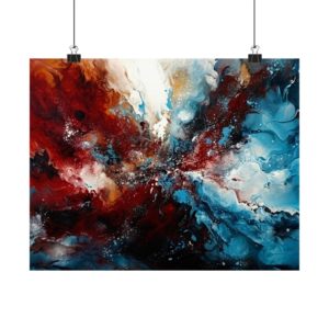 Abstract Ink Nine (Premium Matte poster)