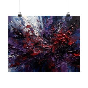 Abstract Ink Seventeen (Premium Matte poster)