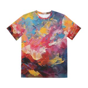 Abstract Five - Men's Polyester Tee (AOP)