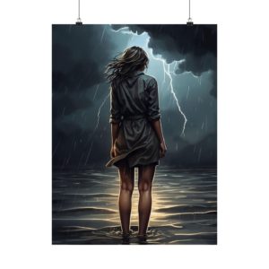 A Light in the Storm - Matte Art Print