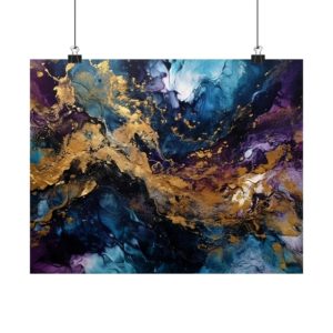 Abstract Ink Ten (Premium Matte poster)