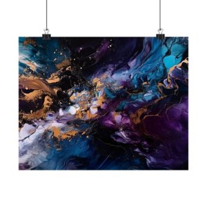 Abstract Ink Thirteen (Premium Matte poster)