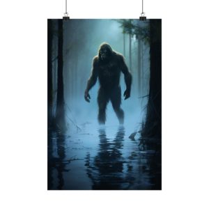 Bigfoot in the Bayou - Matte Poster