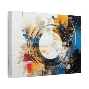 Portal to an Abstract World Polyester Canvas