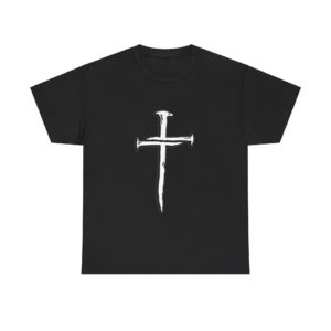 Cross of Three Nails - Unisex Heavy Cotton Tee