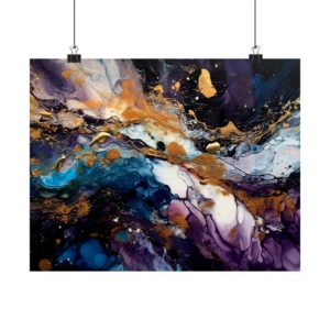 Abstract Ink Fifteen (Premium Matte poster)