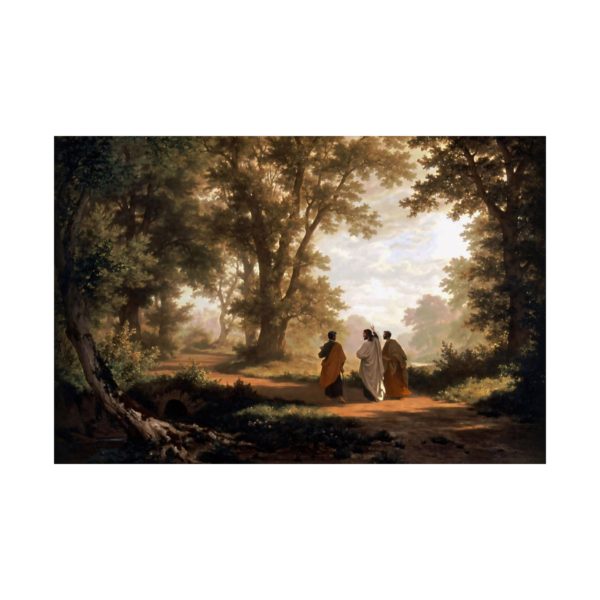The Road to Emmaus - Matte Poster