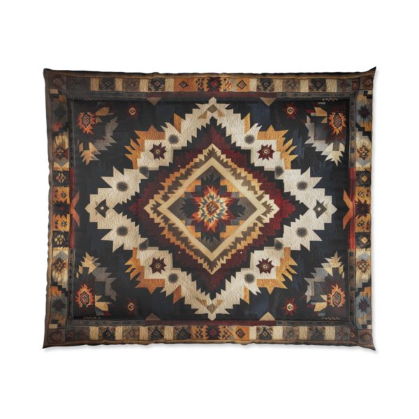 Native American Navajo Style Comforter, Choose from 3 Sizes