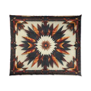 Native American Starburst Style Comforter in 3 sizes