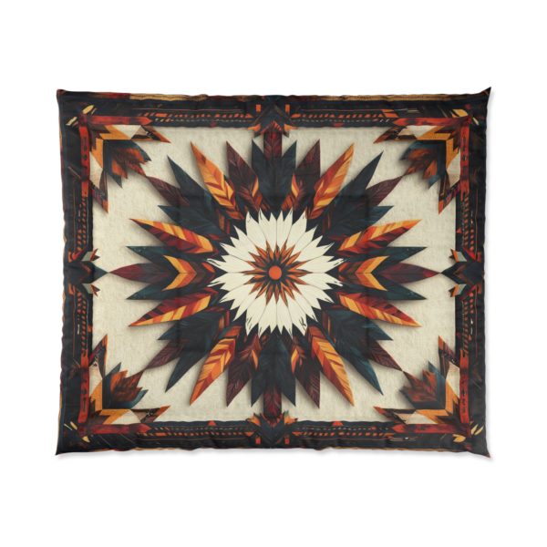 Native American Starburst Style Comforter in 3 sizes